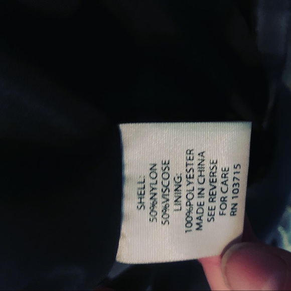 NWOT Anthropologie Nannette Burnout Velvet Floral - Picture 7 of 8